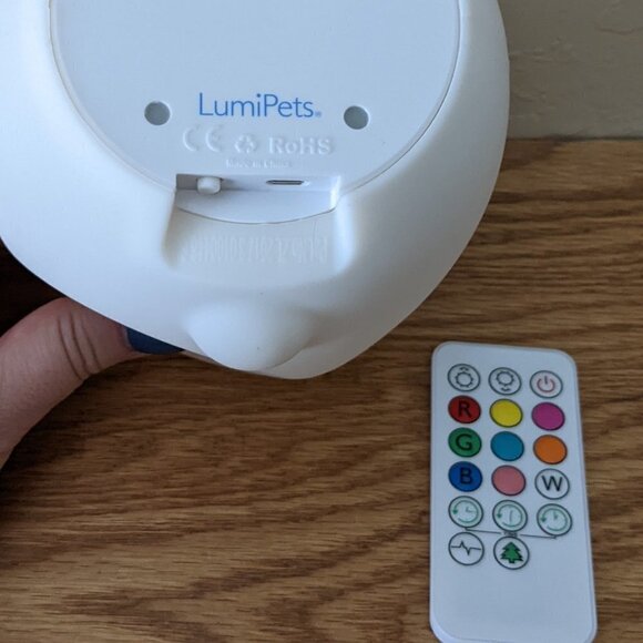 LumiPet Bear LED Light Up Bear Multicolor Nightlight - Picture 5 of 5